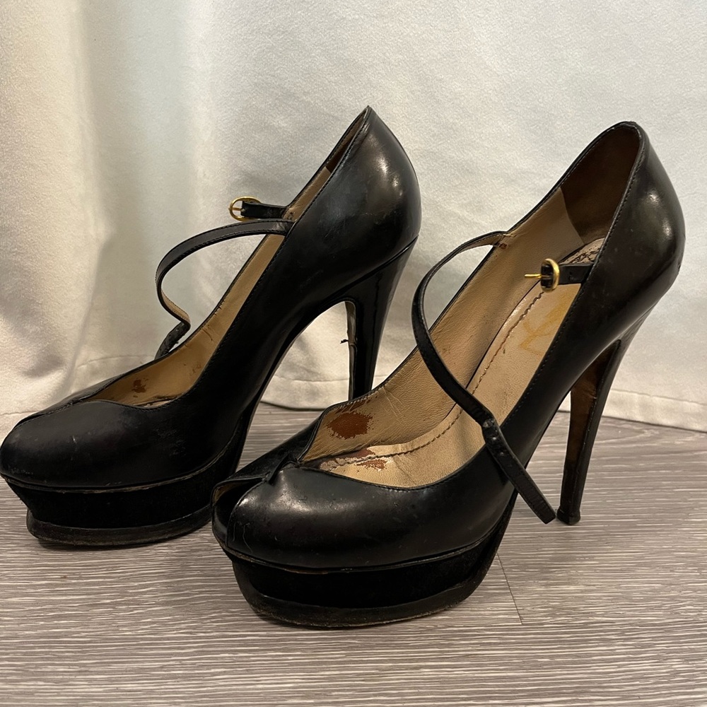 YSL peep toe 37.5